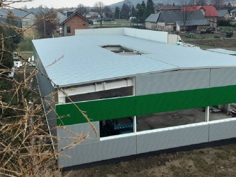 Budowa hali przemysłowej